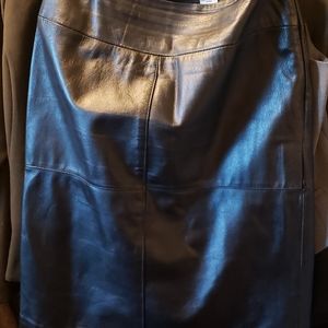 Leather Skirt